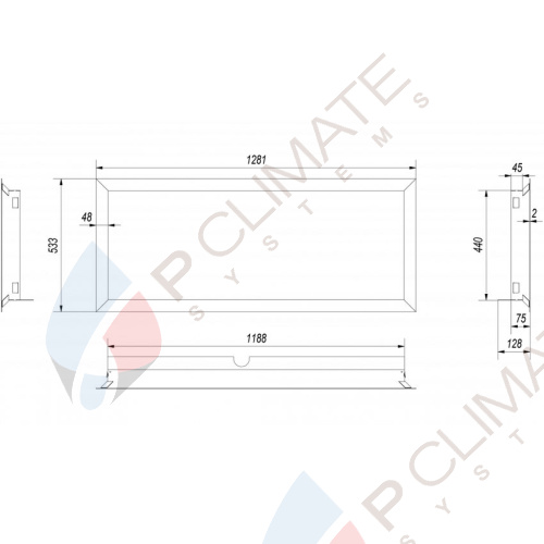 Рамка для топки MB/120/G