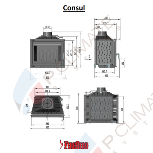 Топка Consul 12 кВт