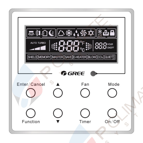 Внутренний блок мульти сплит системы Gree GTH(12)BA-K3DNA1A/I