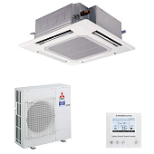 Кассетный кондиционер Mitsubishi Electric PLA-RP100BA/PUHZ-P100VKA