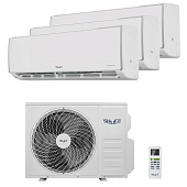 Мульти сплит система Shuft SFMS/I-09 HB FMI/N8/In/white + SFMS/I-12 HB FMI/N8/In/white x2  / SFMO/I-27 FMI-3/N8/Out