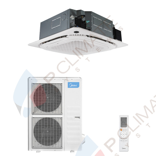 Кассетный кондиционер Midea MCD1-55HRFNX(GA)-B/T-MBQ4-04AWD/MOE30U-55HFN8-R(GA)