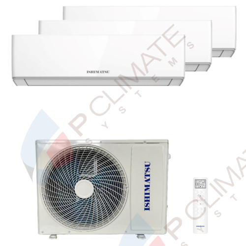 Мульти сплит система ISHIMATSU AMS-07x2+AMS-18 / AMSN-27/3