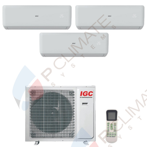 Мульти сплит система IGC RAK-X09NHx3/RAM3-X27UNH