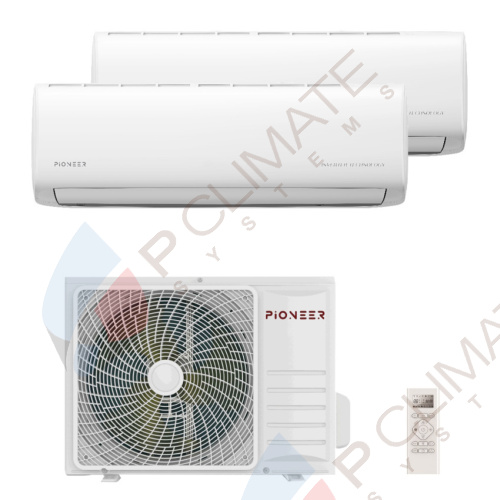 Мульти сплит система Pioneer KFRI25FW+KFRI35FW / 2MSHD18F