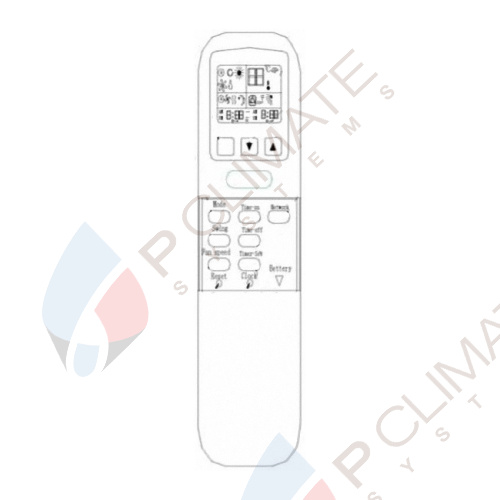 Кассетный фанкойл Roda RF-CS-130-02