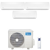 Мульти сплит система Midea MSMBAU-09HRFN1-Q(BW)x3 / M3OE-21HFN1-Q