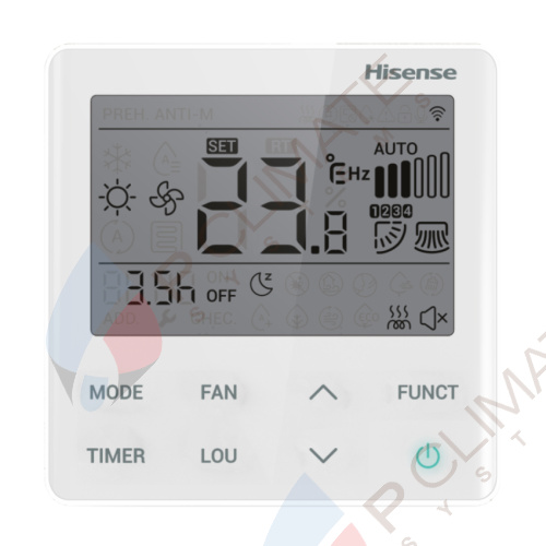 Канальный кондиционер Hisense AUD-60UX4REH8/AUW-60U6RW8