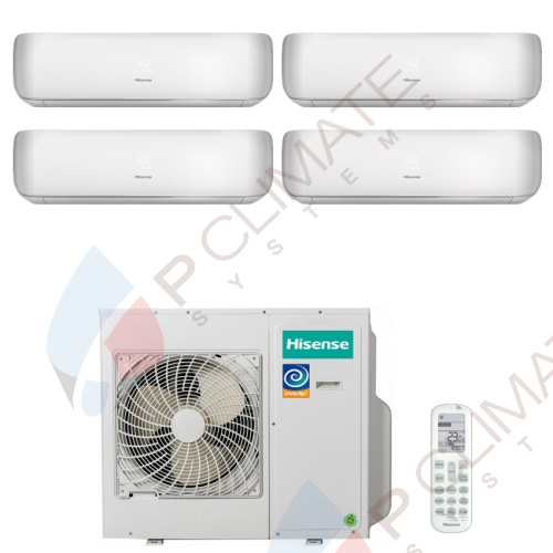 Мульти сплит система Hisense AMS-09UR4SVETG67x2+AMS-12UR4SVETG67x2 / AMW4-36U4SAC