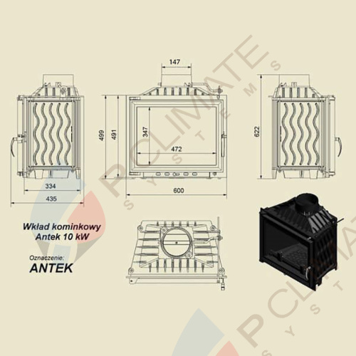 Топка ANTEK/150