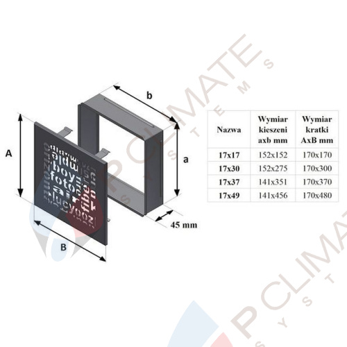 17x17 ABC стальная